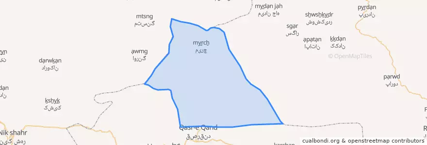 Mapa de ubicacion de هلونچکان.