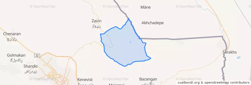 Mapa de ubicacion de پساکوه.