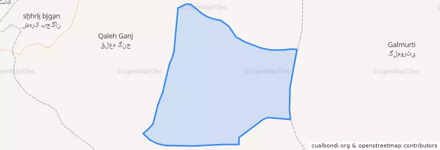 Mapa de ubicacion de چاه دادخدا.