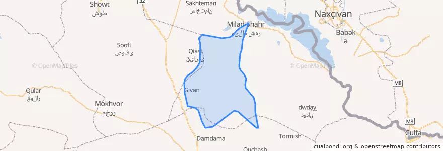 Mapa de ubicacion de گجلرات غربی.