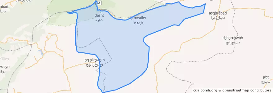 Mapa de ubicacion de گلستان.