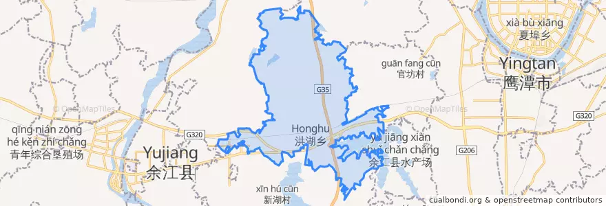 Mapa de ubicacion de 刘家站乡.