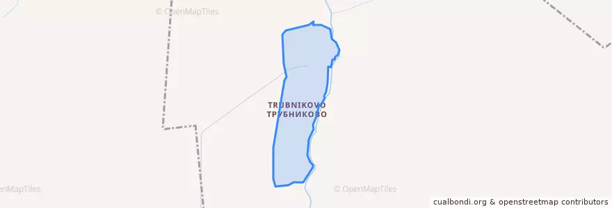 Mapa de ubicacion de Трубниково.