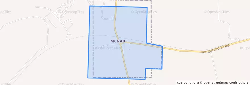 Mapa de ubicacion de McNab.