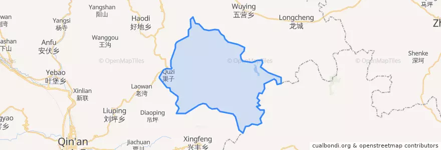 Mapa de ubicacion de 中山镇.