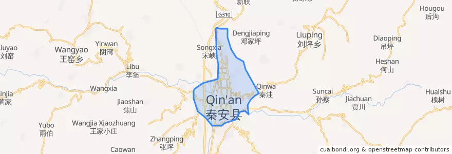Mapa de ubicacion de 兴国镇.