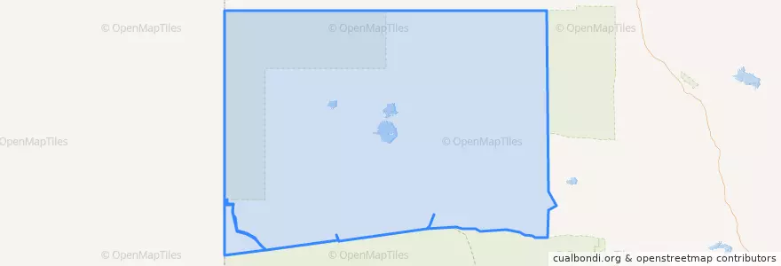 Mapa de ubicacion de Maralinga Tjarutja.