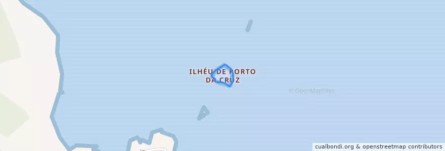 Mapa de ubicacion de Ilhéu de Porto da Cruz.