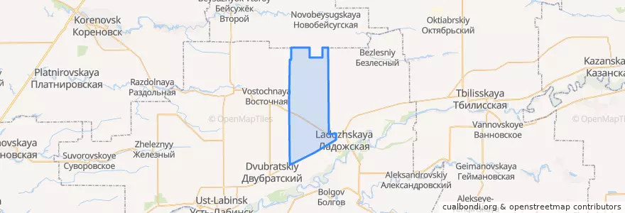 Mapa de ubicacion de Вимовское сельское поселение.