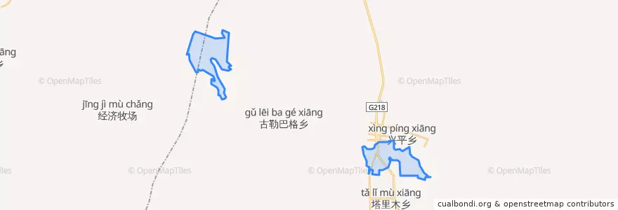 Mapa de ubicacion de Tuanjie.
