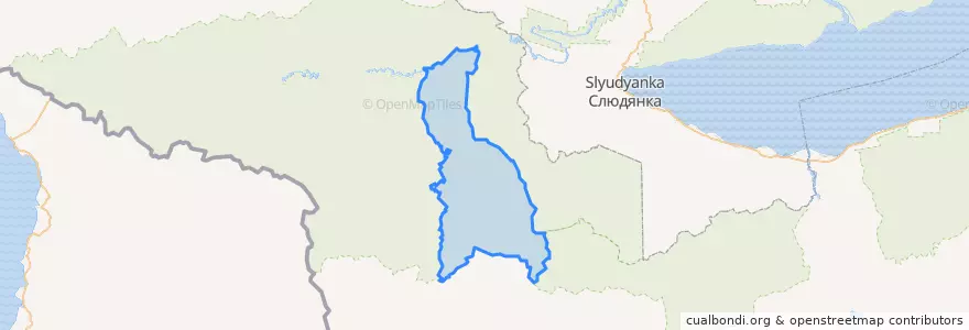 Mapa de ubicacion de сельское поселение Зун-Мурино.
