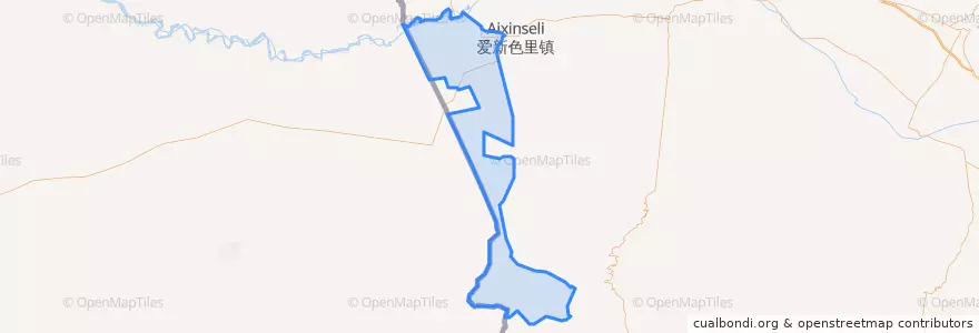 Mapa de ubicacion de 六十七团.