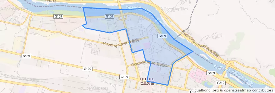 Mapa de ubicacion de 建兰路街道.