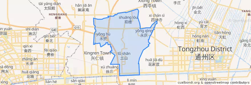 Mapa de ubicacion de 兴东街道.