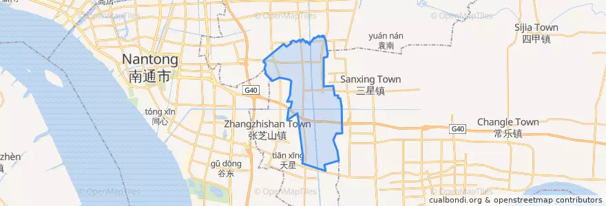 Mapa de ubicacion de 川姜镇.