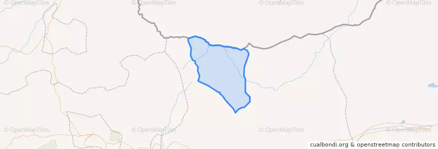 Mapa de ubicacion de Батширээт.
