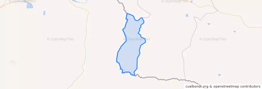 Mapa de ubicacion de Bulgan.