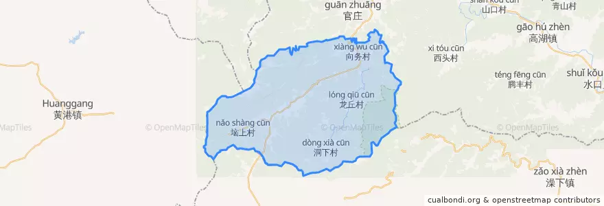 Mapa de ubicacion de 中源乡.