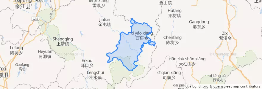 Mapa de ubicacion de 文坊镇.