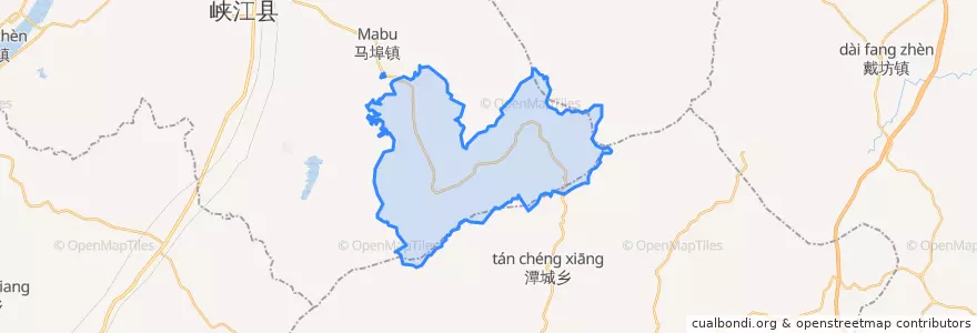 Mapa de ubicacion de 桐林乡.