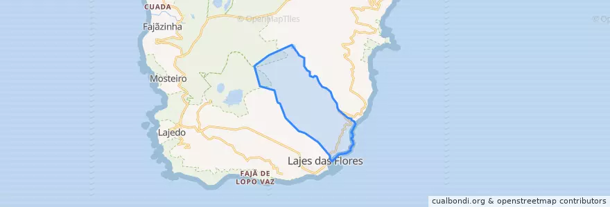 Mapa de ubicacion de Fazenda.