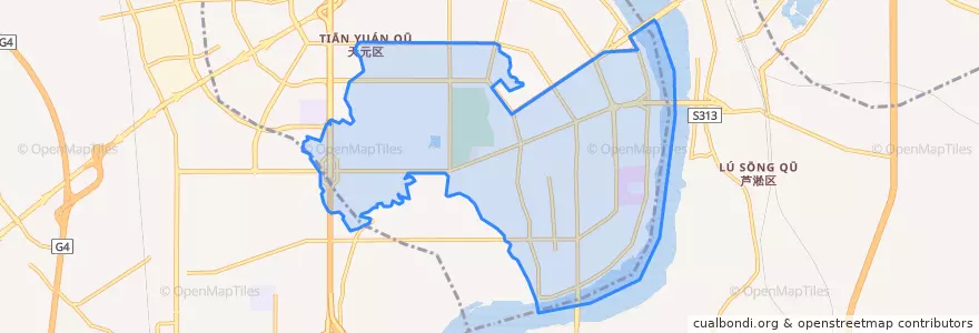 Mapa de ubicacion de 泰山路街道.