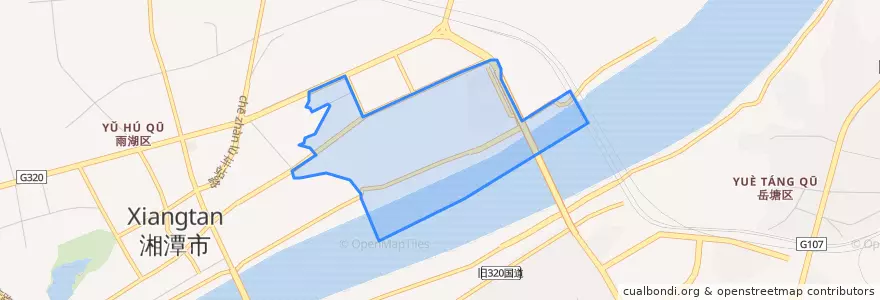 Mapa de ubicacion de 城正街街道.
