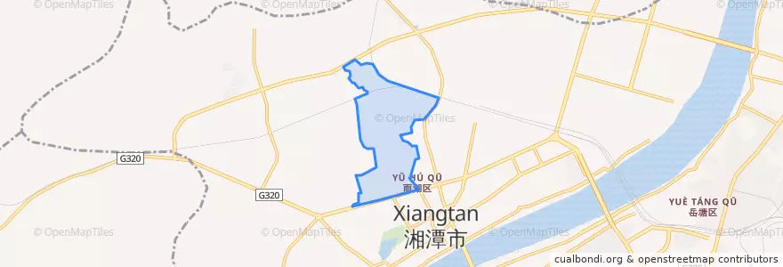 Mapa de ubicacion de 广场街道.