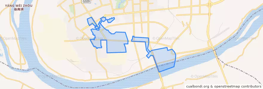 Mapa de ubicacion de 书院路街道.