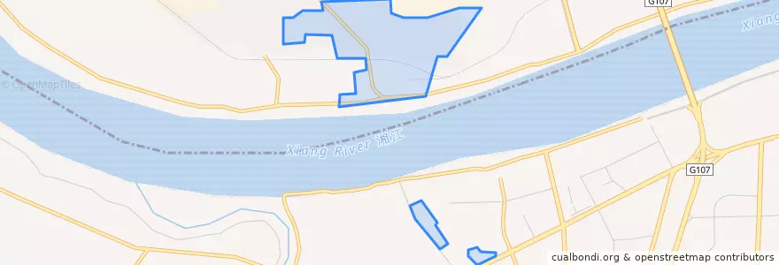Mapa de ubicacion de 下摄司街道.