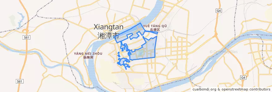 Mapa de ubicacion de 宝塔街道.