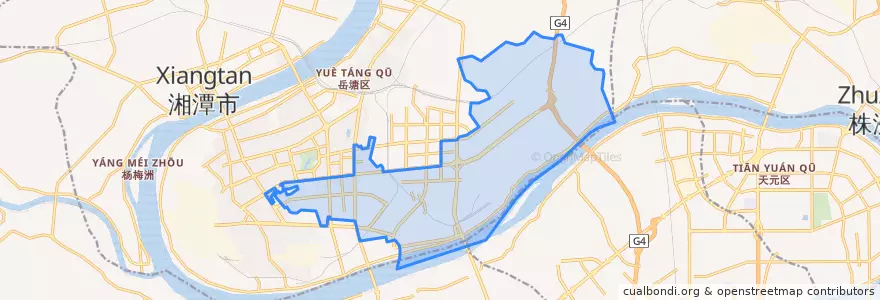 Mapa de ubicacion de 双马街道.