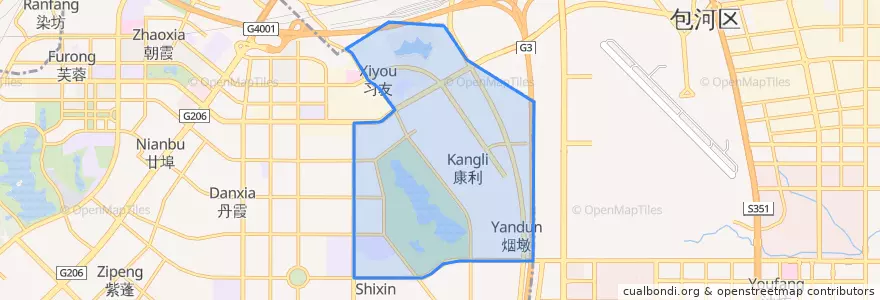 Mapa de ubicacion de 海恒社区.