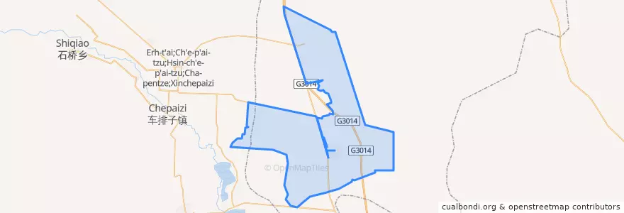 Mapa de ubicacion de 兵团一二九团.