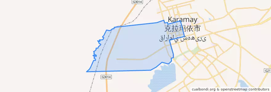 Mapa de ubicacion de 天山路街道.