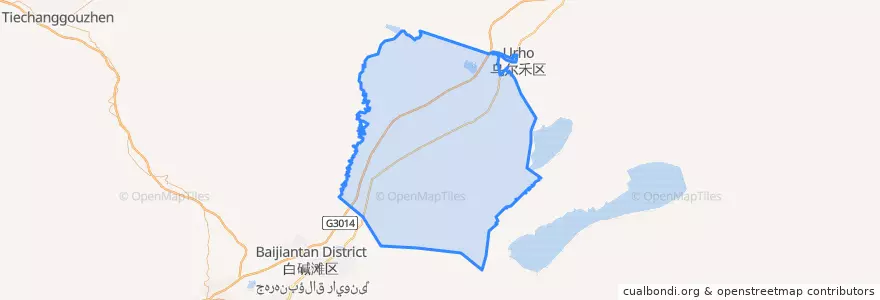 Mapa de ubicacion de 柳树街街道.