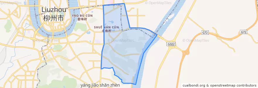 Mapa de ubicacion de 麒麟街道 / Qilin.