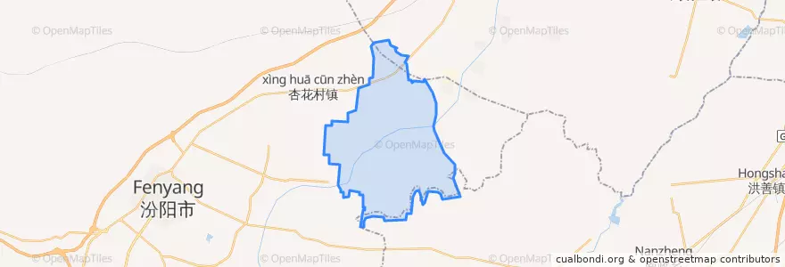 Mapa de ubicacion de 冀村镇.
