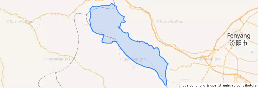Mapa de ubicacion de 石庄镇.