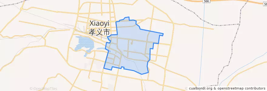 Mapa de ubicacion de 中阳楼街道.