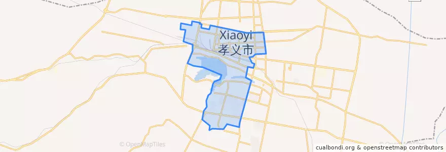 Mapa de ubicacion de Xinyi Subdistrict.