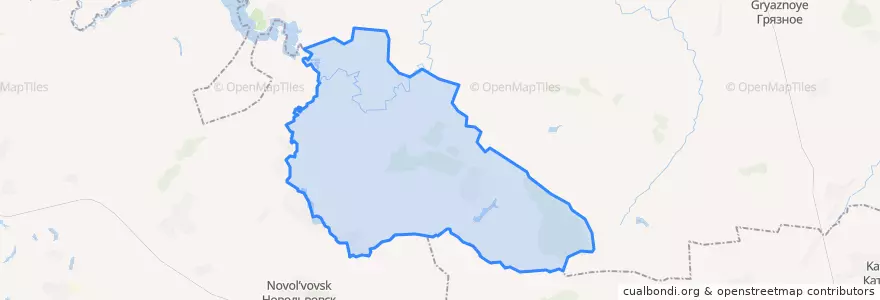 Mapa de ubicacion de Жмуровское сельское поселение.