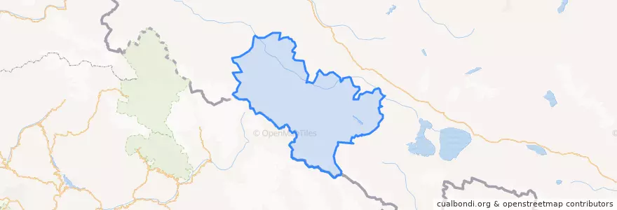 Mapa de ubicacion de 达巴乡.