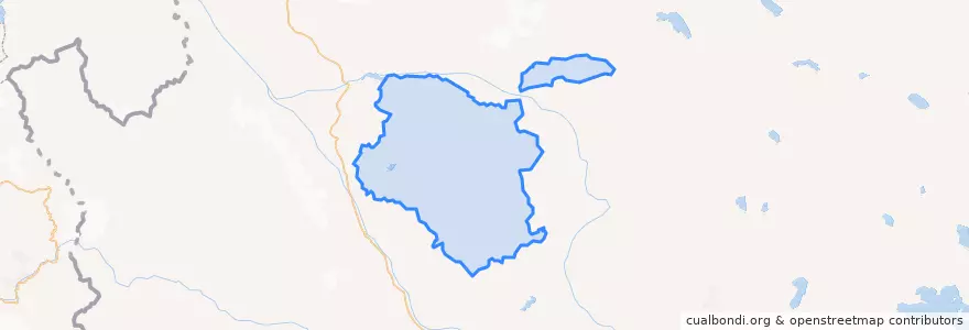 Mapa de ubicacion de 左左乡.
