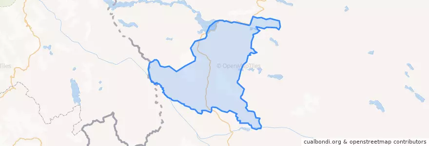 Mapa de ubicacion de 日松乡.