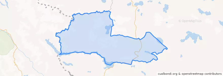 Mapa de ubicacion de 多玛乡.