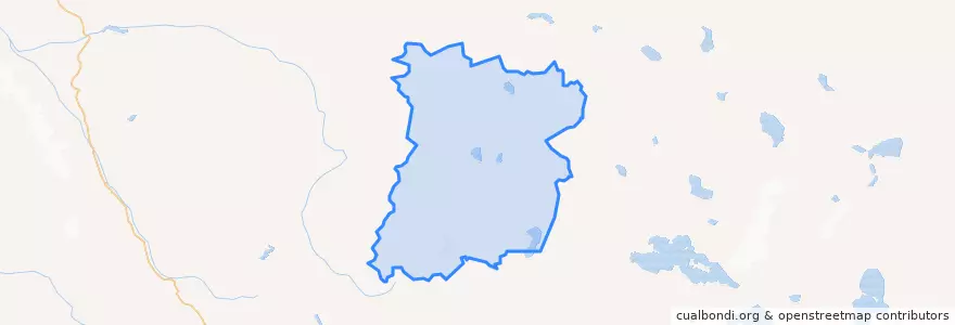 Mapa de ubicacion de 雄巴乡.