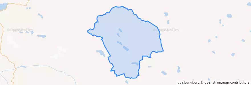 Mapa de ubicacion de 盐湖乡.