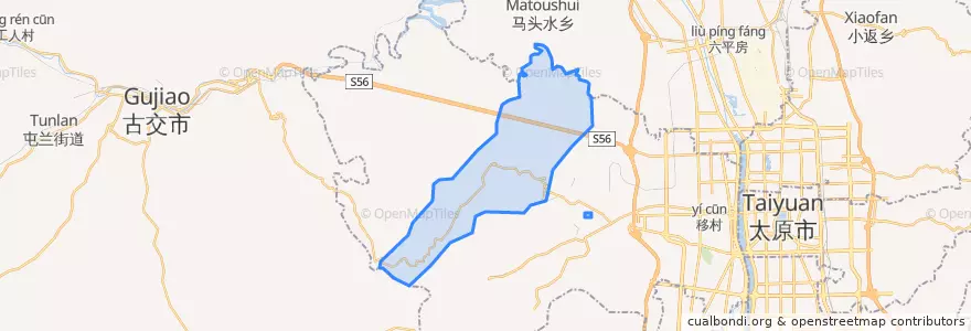 Mapa de ubicacion de 化客头街道.