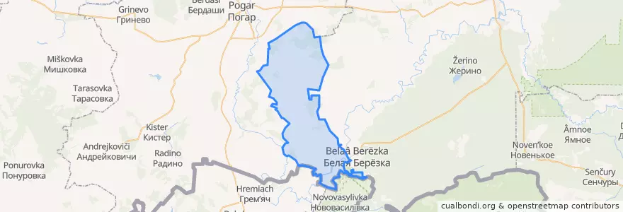 Mapa de ubicacion de Витемлянское сельское поселение.